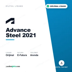Autodesk Advance Steel 2021 orijinal dijital lisans anahtarı, anında teslimat