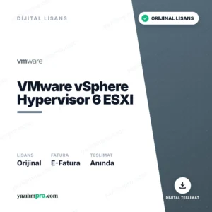 VMware vSphere Hypervisor 6 ESXI orijinal dijital lisans anahtarı, anında teslimat