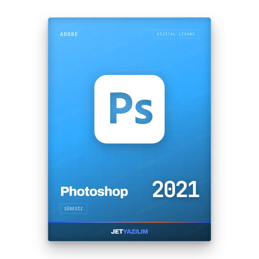 Adobe Photoshop 2021 dijital lisans anahtarı – Jet Yazılım ürün görseli