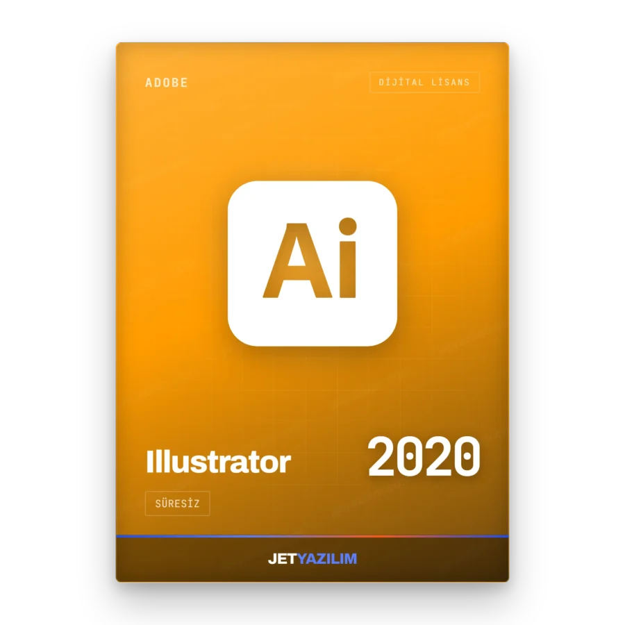 Adobe Illustrator 2020 dijital lisans anahtarı – Jet Yazılım ürün görseli