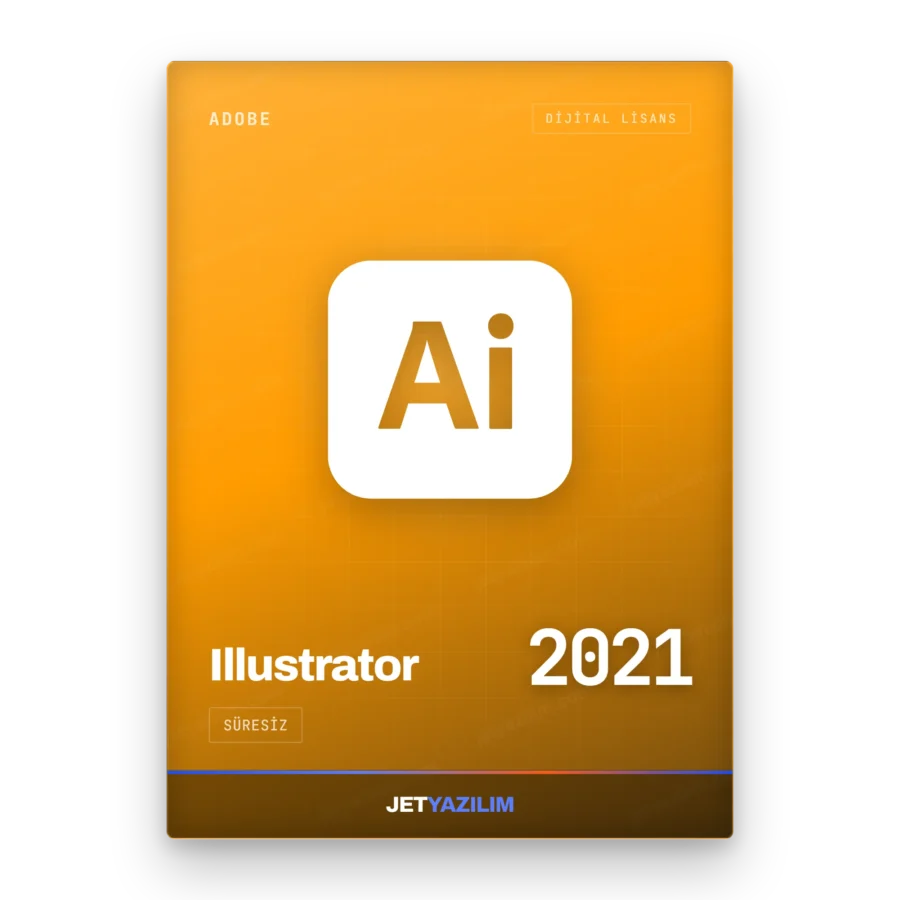 Adobe Illustrator 2021 dijital lisans anahtarı – Jet Yazılım ürün görseli