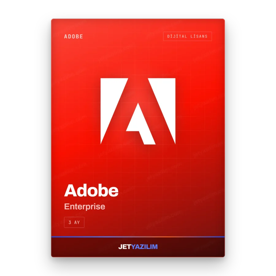 Adobe Adobe Enterprise hesap tabanlı süreli lisans – Jet Yazılım ürün görseli