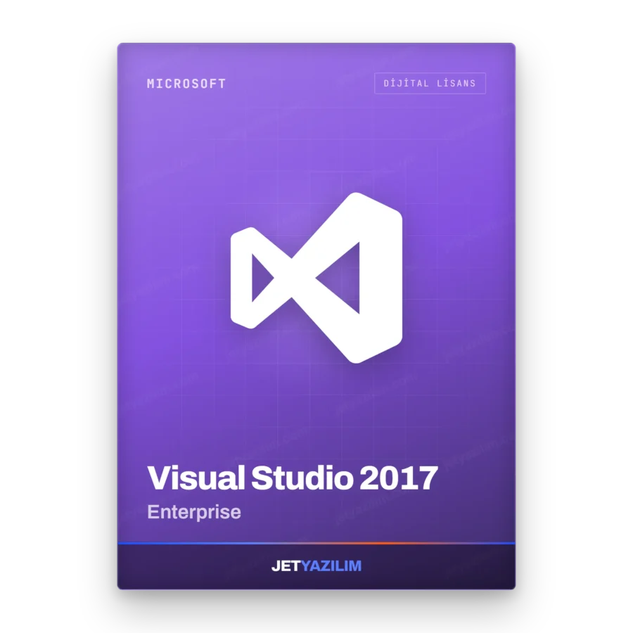 Microsoft Visual Studio 2017 Enterprise dijital lisans anahtarı – Jet Yazılım ürün görseli