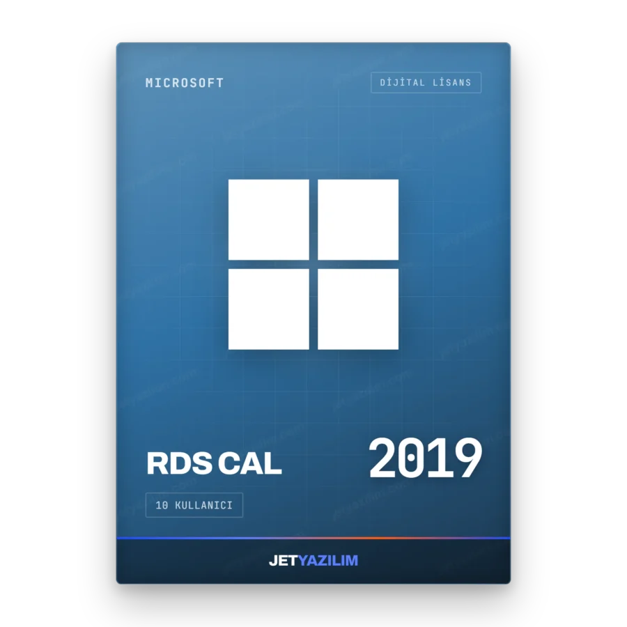 Microsoft RDS CAL 2019 dijital lisans anahtarı – Jet Yazılım ürün görseli