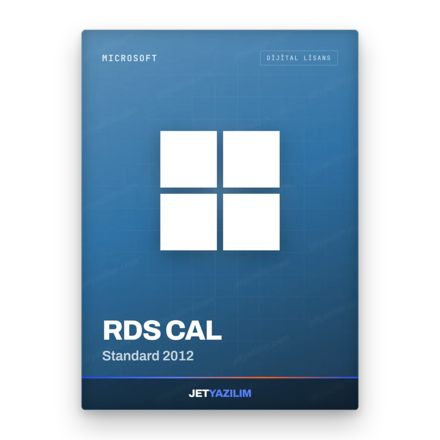 Microsoft RDS CAL Standard 2012 dijital lisans anahtarı – Jet Yazılım ürün görseli