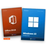 Windows 10 Professional ve Office 2019 Pro Plus ikili paket dijital lisans anahtarı – Jet Yazılım ürün görseli
