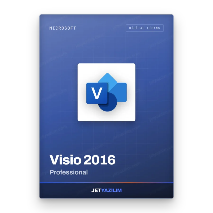 Microsoft Visio 2016 Professional dijital lisans anahtarı – Jet Yazılım ürün görseli