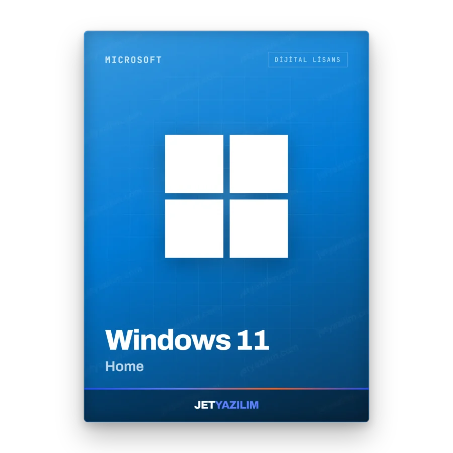 Microsoft Windows 11 Home dijital lisans anahtarı – Jet Yazılım ürün görseli