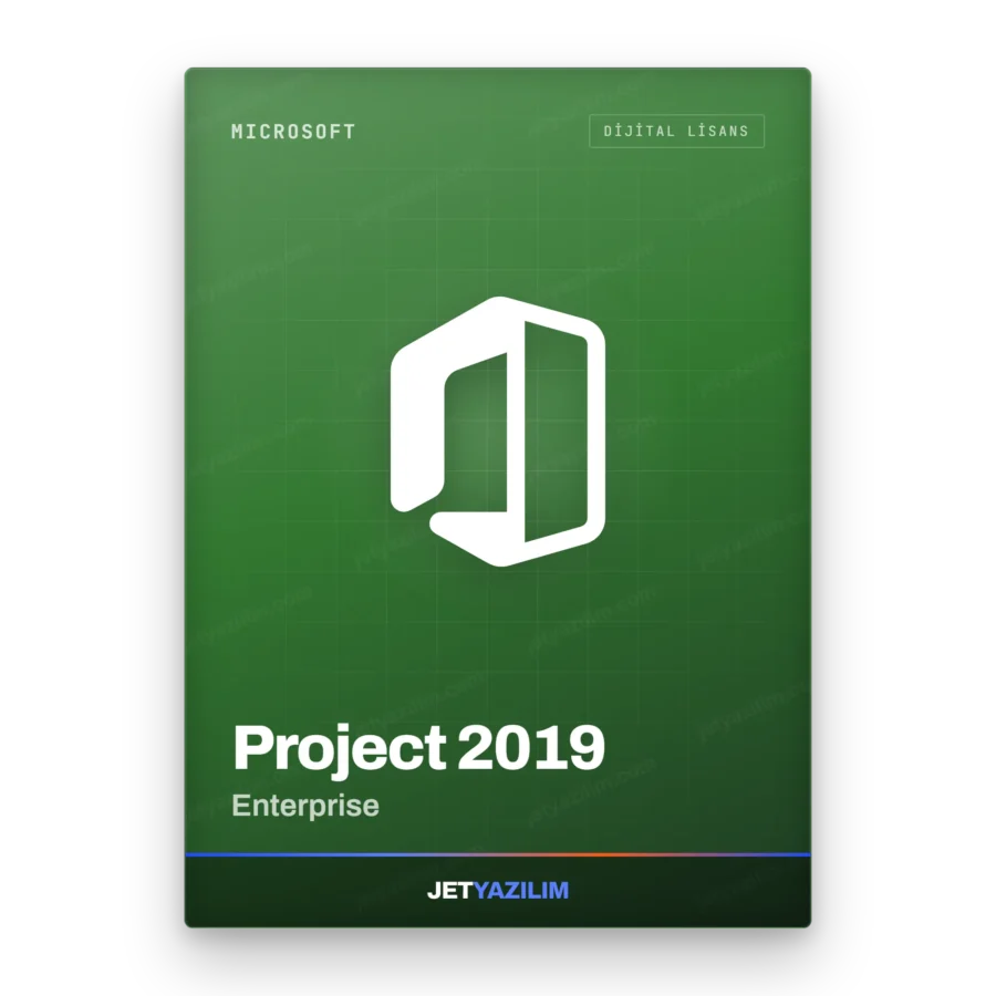 Microsoft Project 2019 Enterprise dijital lisans anahtarı – Jet Yazılım ürün görseli