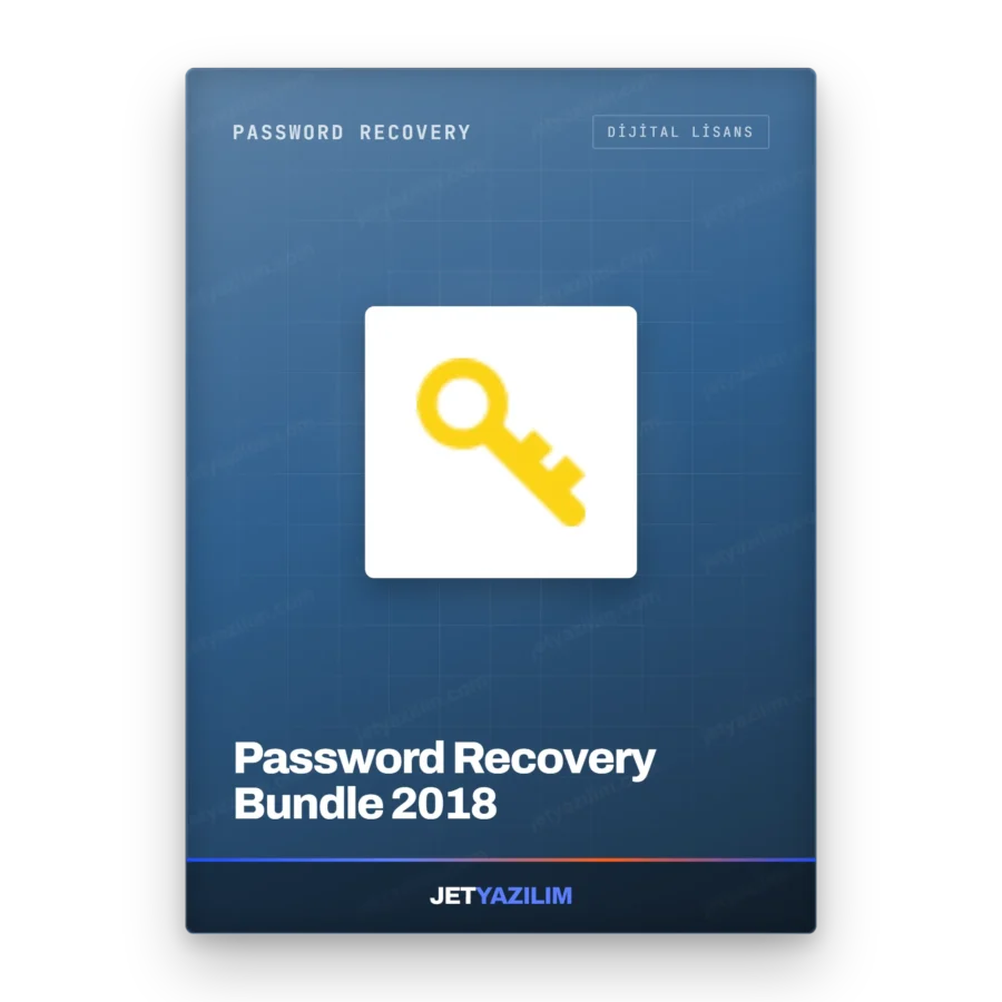 Password Recovery Password Recovery Bundle 2018 dijital lisans anahtarı – Jet Yazılım ürün görseli