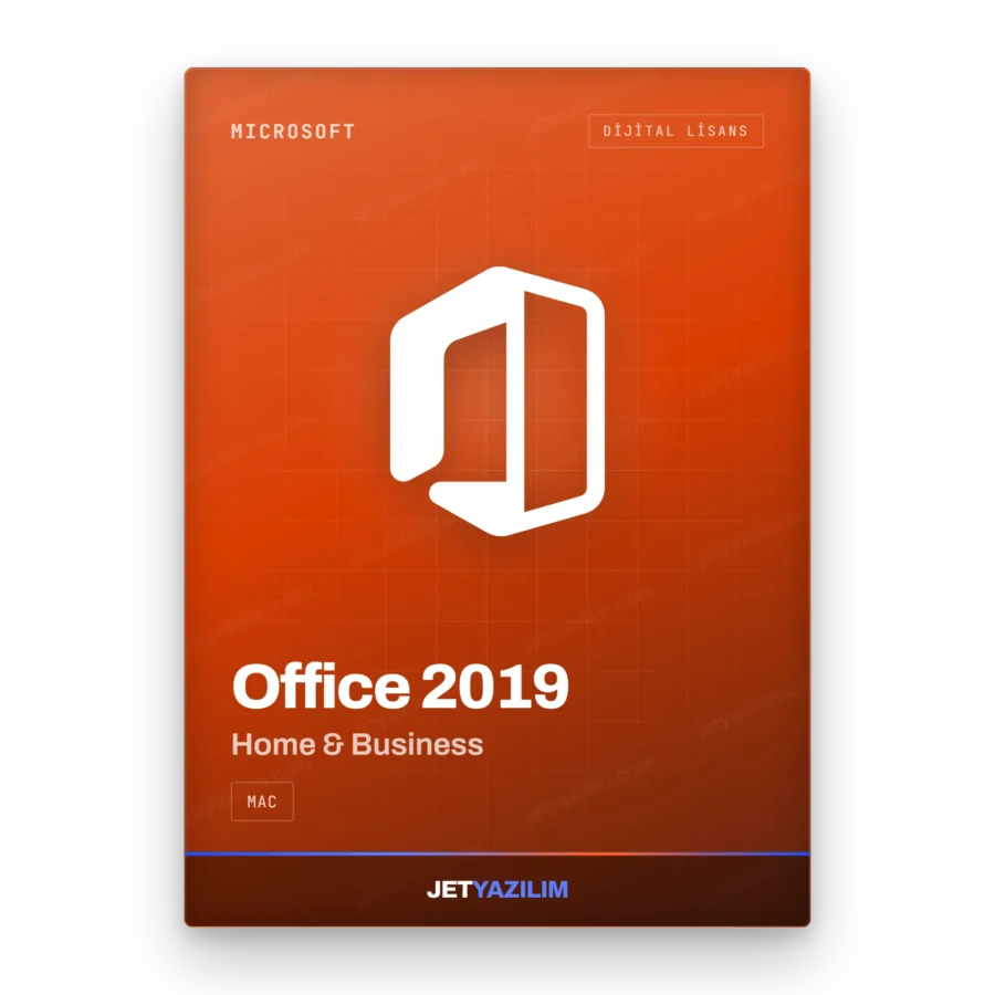 Microsoft Office 2019 Home & Business dijital lisans anahtarı – Jet Yazılım ürün görseli
