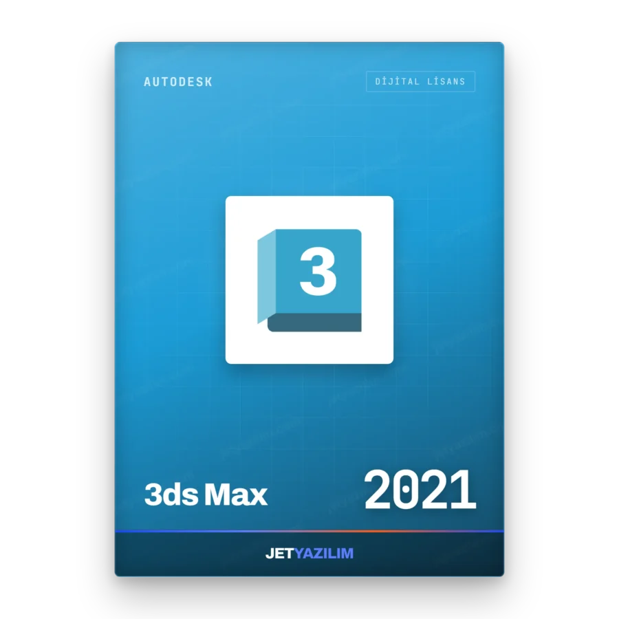 Autodesk 3ds Max 2021 hesap tabanlı süreli lisans – Jet Yazılım ürün görseli