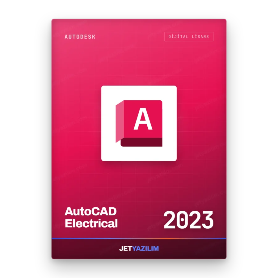 Autodesk AutoCAD Electrical 2023 hesap tabanlı süreli lisans – Jet Yazılım ürün görseli
