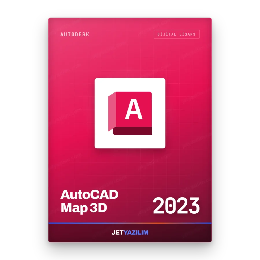 Autodesk AutoCAD Map 3D 2023 hesap tabanlı süreli lisans – Jet Yazılım ürün görseli