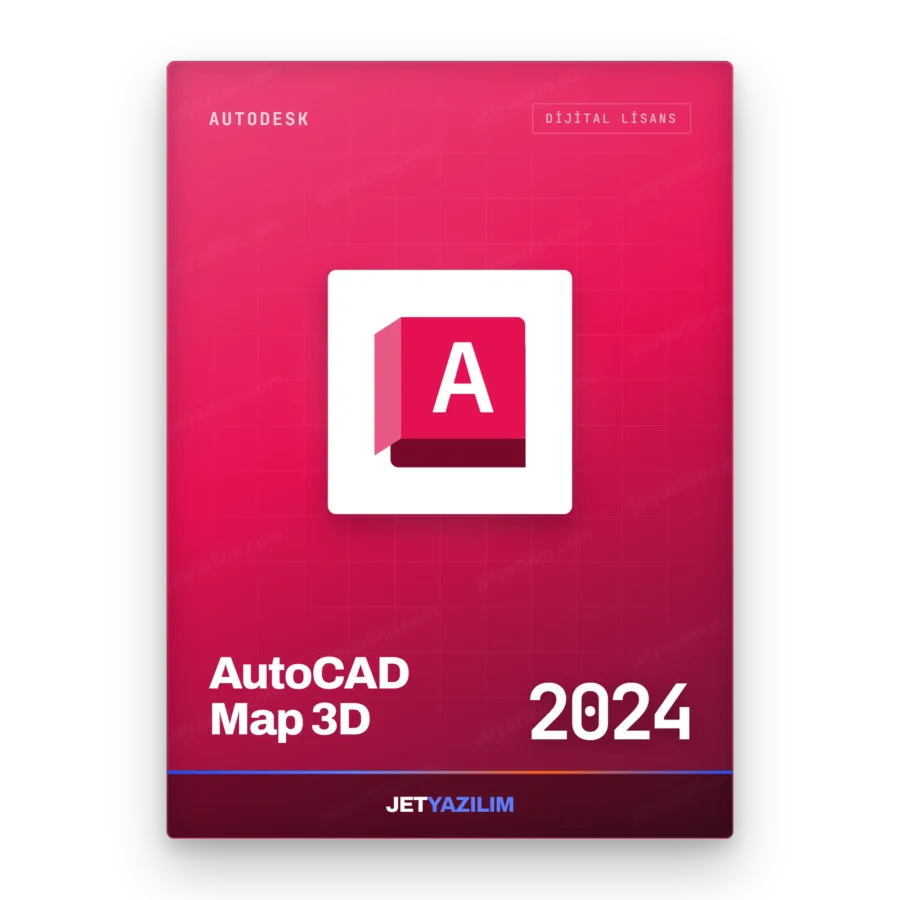Autodesk AutoCAD Map 3D 2024 hesap tabanlı süreli lisans – Jet Yazılım ürün görseli