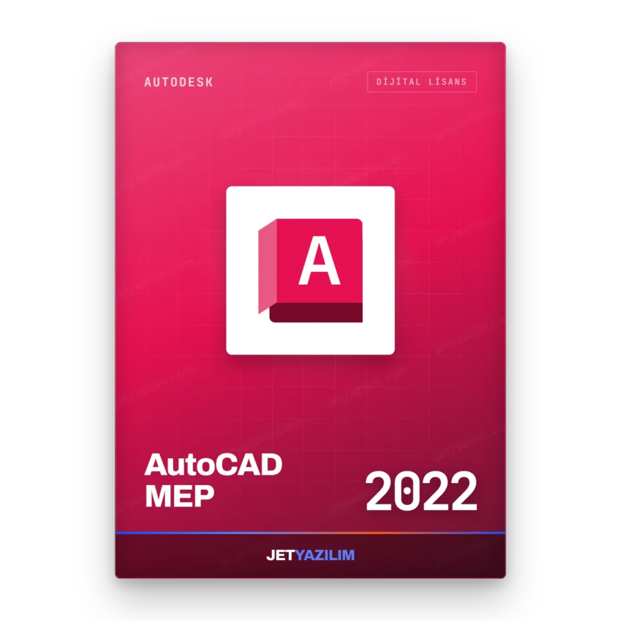 Autodesk AutoCAD MEP 2022 hesap tabanlı süreli lisans – Jet Yazılım ürün görseli