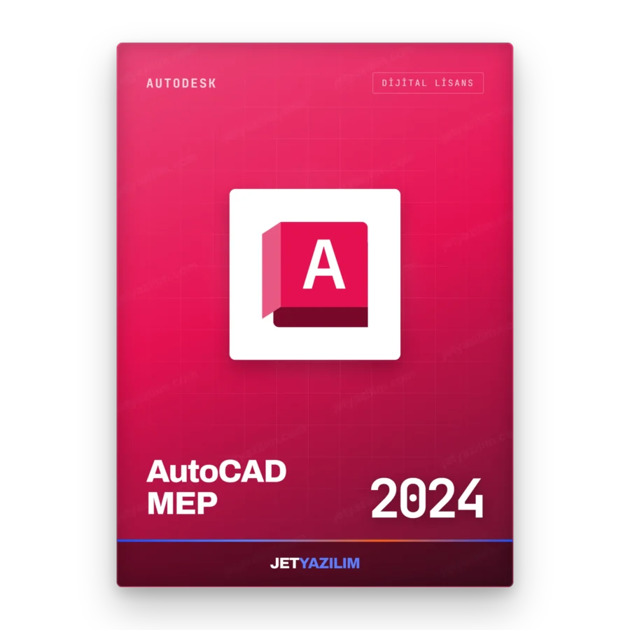 Autodesk AutoCAD MEP 2024 hesap tabanlı süreli lisans – Jet Yazılım ürün görseli