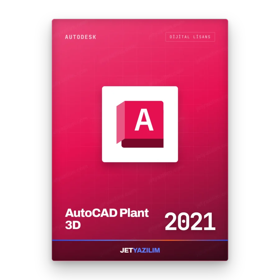 Autodesk AutoCAD Plant 3D 2021 hesap tabanlı süreli lisans – Jet Yazılım ürün görseli