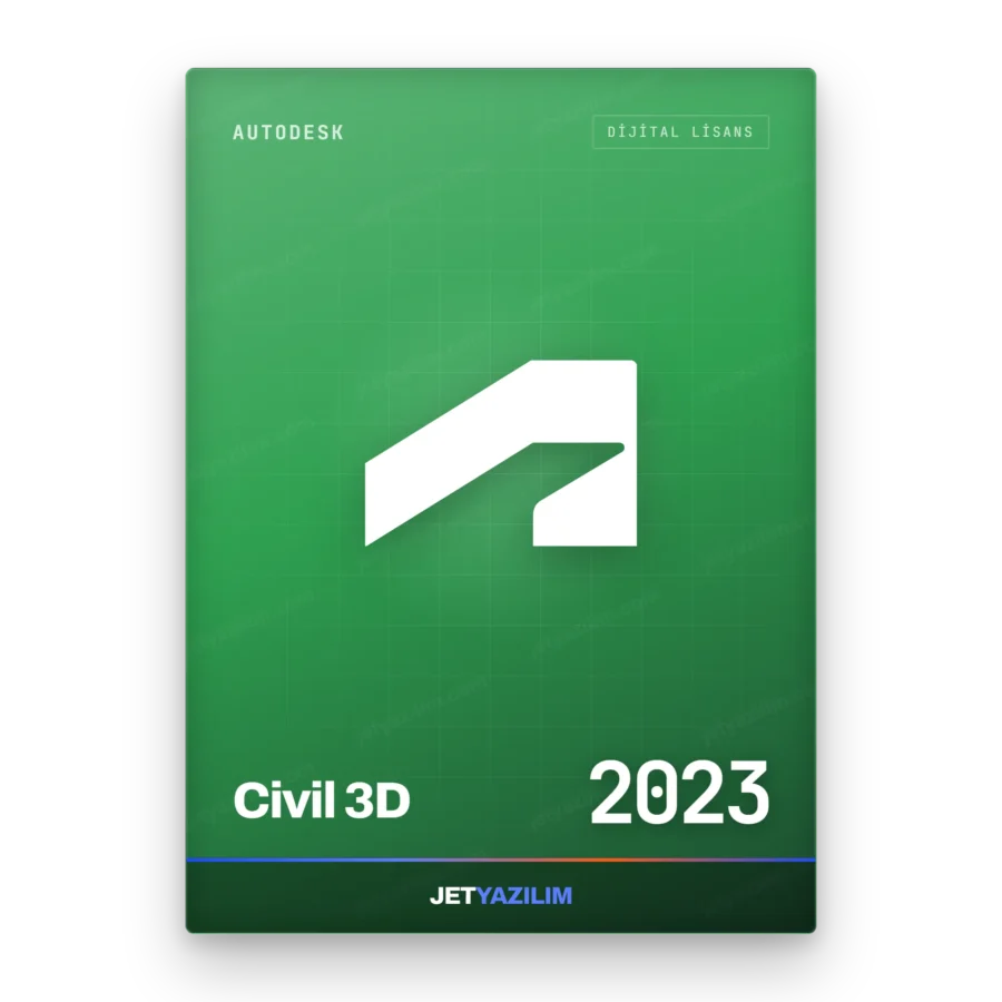 Autodesk Civil 3D 2023 hesap tabanlı süreli lisans – Jet Yazılım ürün görseli