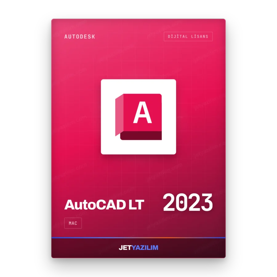 Autodesk AutoCAD LT 2023 hesap tabanlı süreli lisans – Jet Yazılım ürün görseli