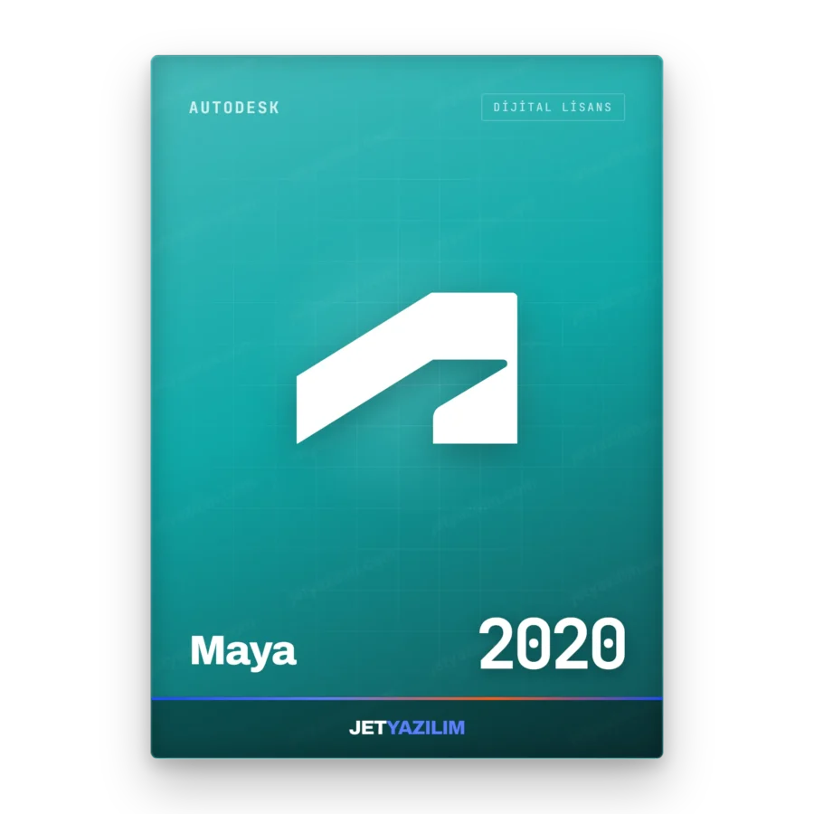 Autodesk Maya 2020 hesap tabanlı süreli lisans – Jet Yazılım ürün görseli