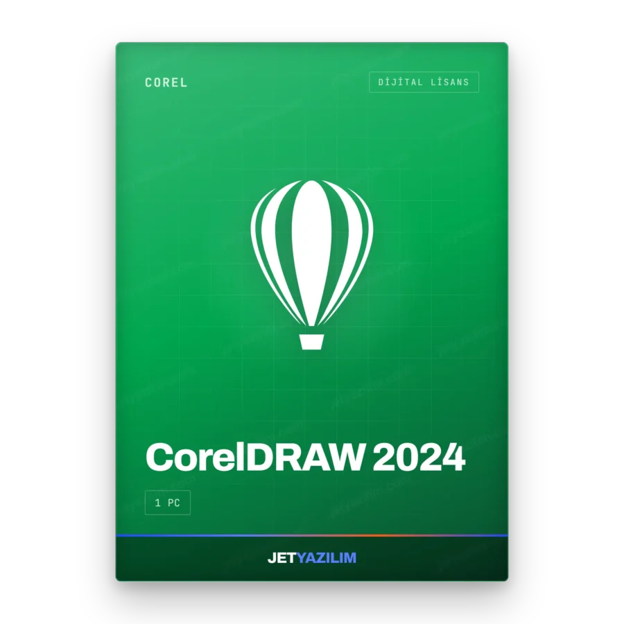 Corel CorelDRAW 2024 dijital lisans anahtarı – Jet Yazılım ürün görseli