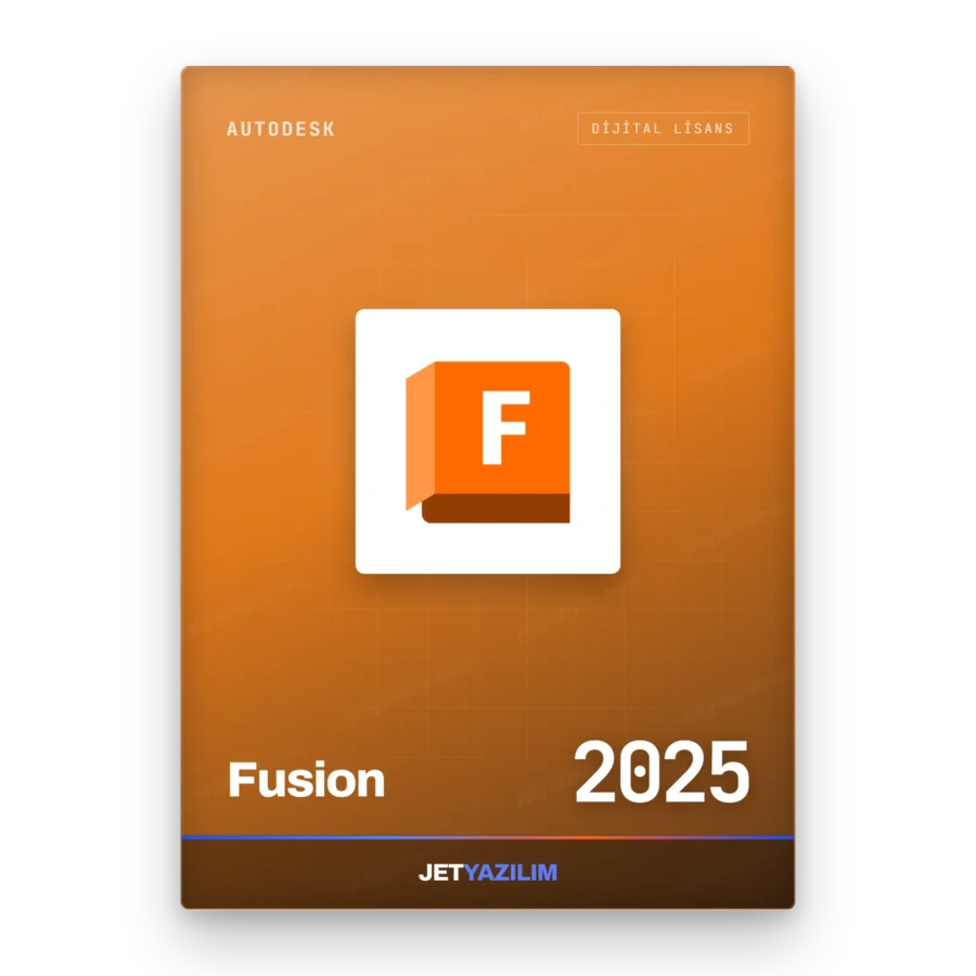 Autodesk Fusion 2025 hesap tabanlı süreli lisans – Jet Yazılım ürün görseli