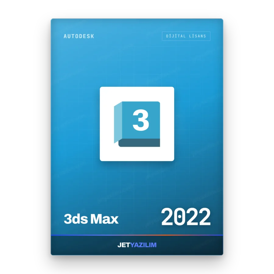 Autodesk 3ds Max 2022 hesap tabanlı süreli lisans – Jet Yazılım ürün görseli