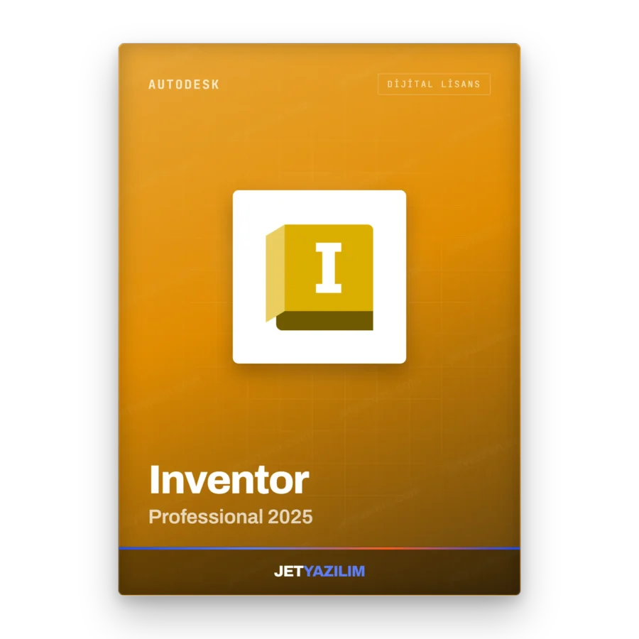 Autodesk Inventor Professional 2025 hesap tabanlı süreli lisans – Jet Yazılım ürün görseli