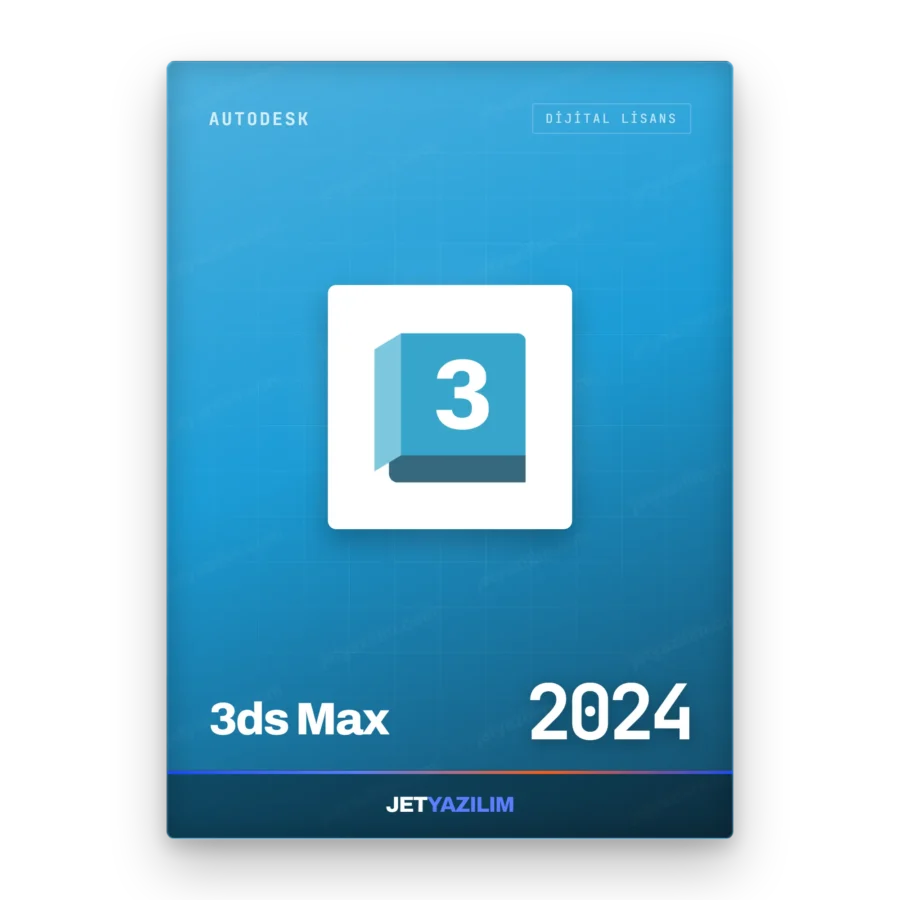 Autodesk 3ds Max 2024 hesap tabanlı süreli lisans – Jet Yazılım ürün görseli