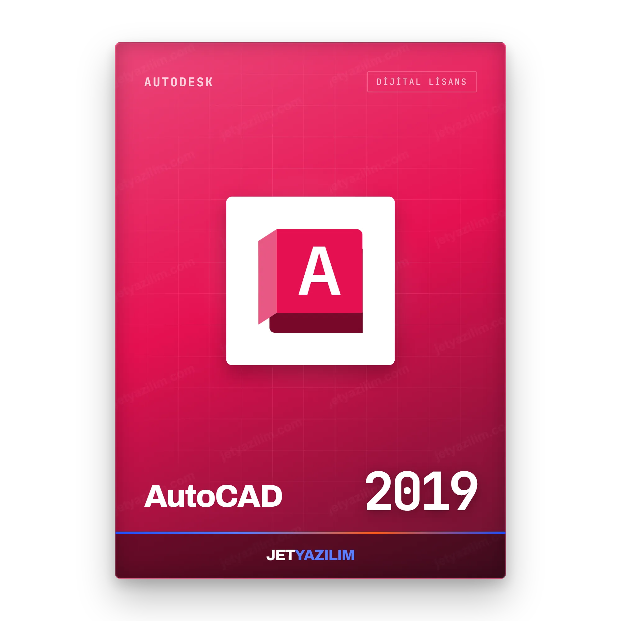 Autodesk AutoCAD 2019 hesap tabanlı süreli lisans – Jet Yazılım ürün görseli